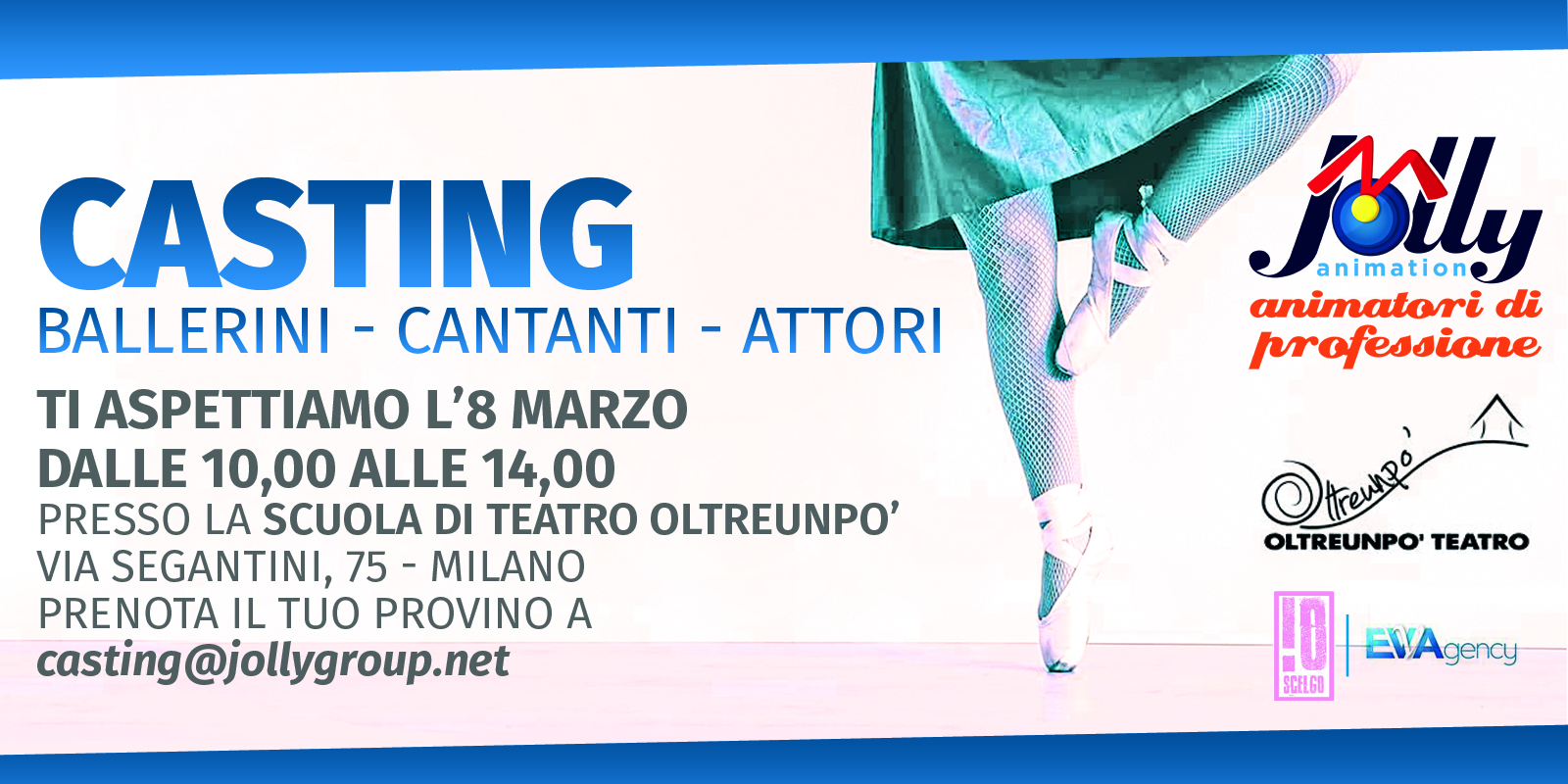 A Milano i casting per attori, cantanti e ballerini