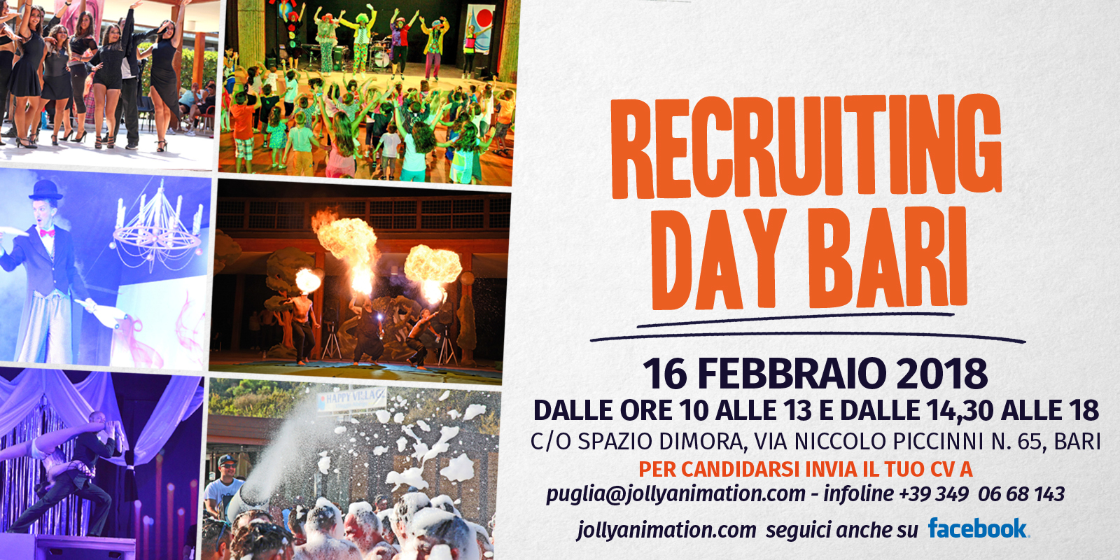 Due giorni al recruiting day di Bari per animatori turistici