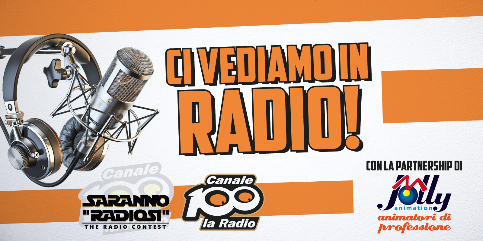 Jolly Animation partner di Radio Canale 100