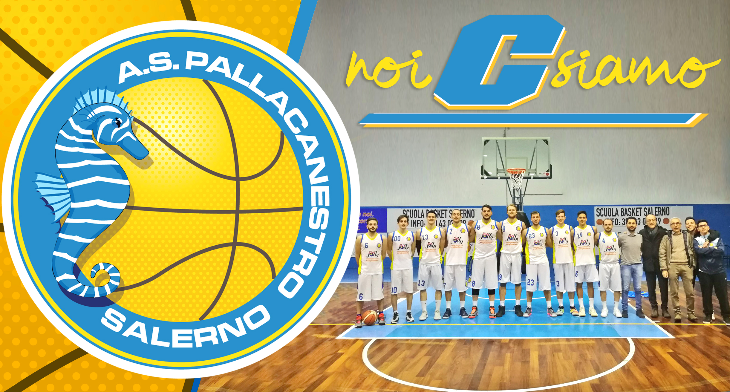 Jolly Animation Pallacanestro Salerno: “C siamo!”