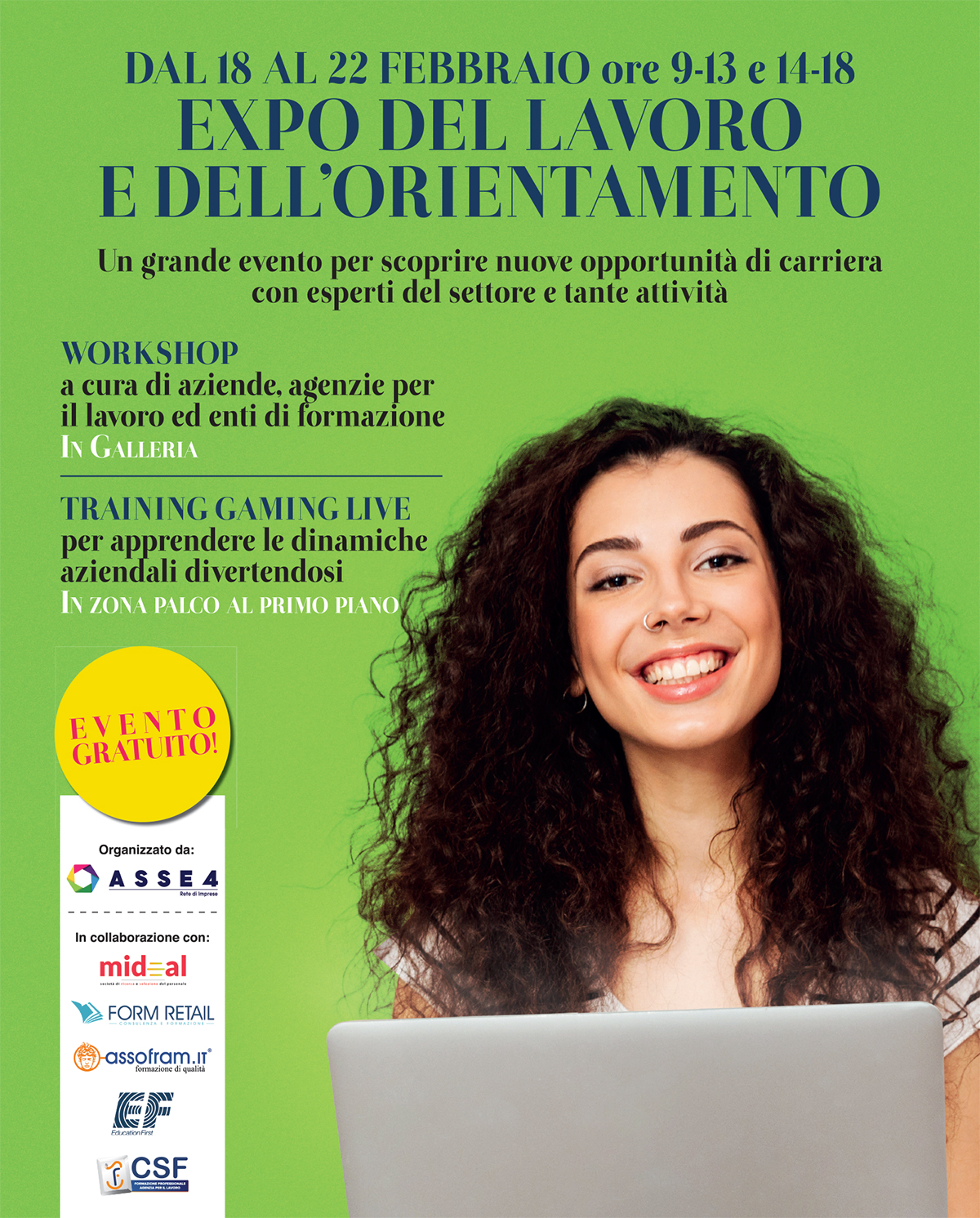 Siamo all’Expo del Lavoro e dell’Orientamento di Napoli