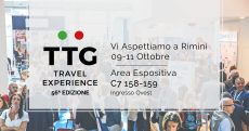 Il nostro stand al TTG di Rimini dal 9 all’11 ottobre Il nostro stand al TTG di Rimini dal 9 all’11 ottobre