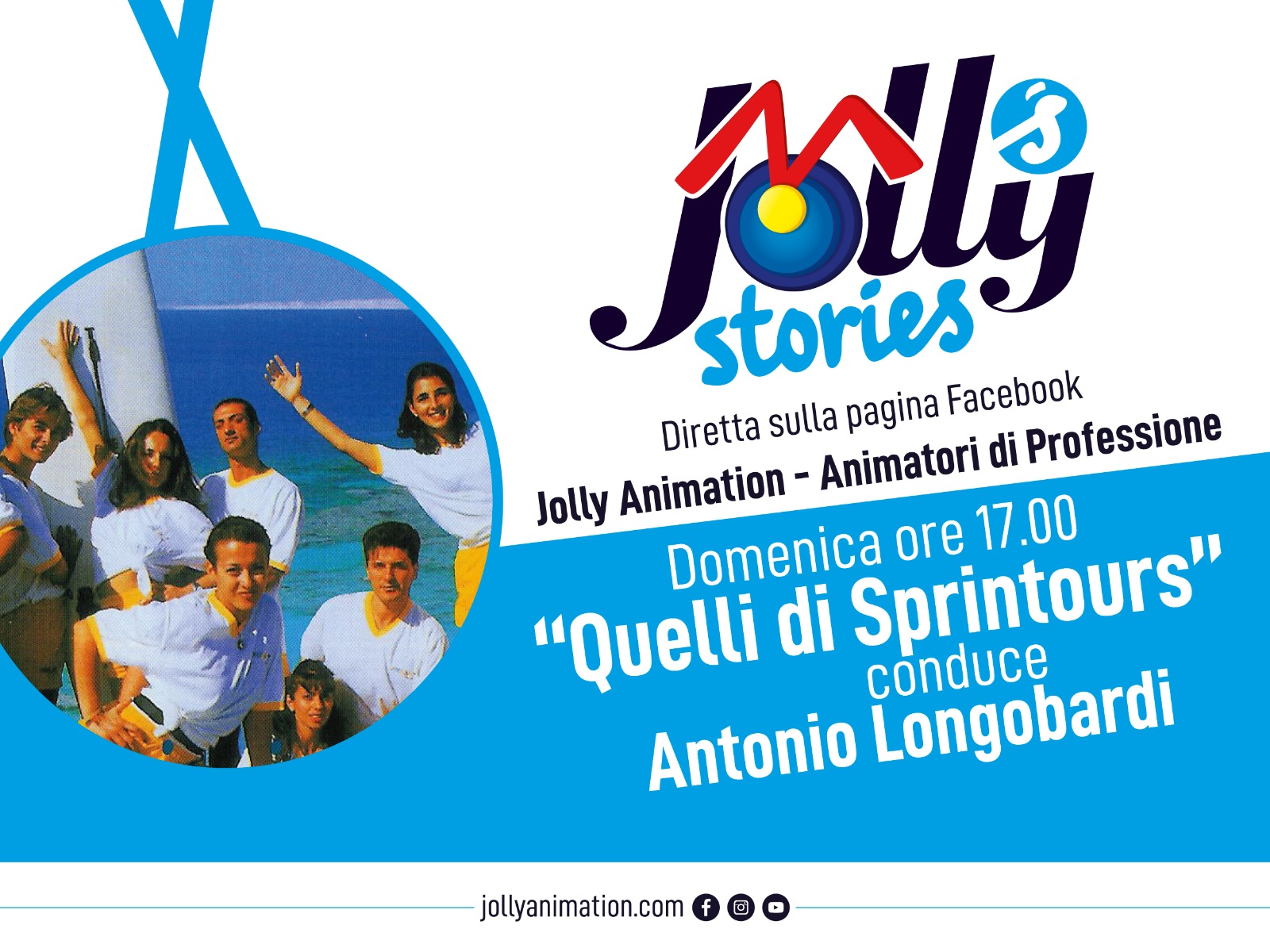 I Jolly di Sprintours in diretta su Facebook