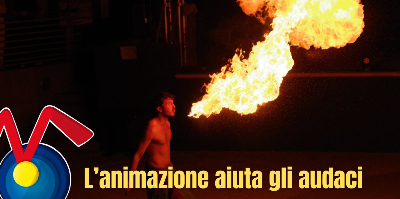 animazione turistica fuoco